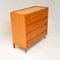Vintage Satin Birch Chest of Drawers, 1950s, Image 6