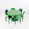 Selene Dining Set by Vico Magistretti for Artemide, 1970s, Set of 7 1