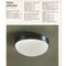 Sigma Ceiling Light by Sergio Mazza for Artemide, 1960s, Image 12