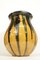 Großes Gefäß oder Vase auf einem gelb-grün lackierten Seil von Biot, Südfrankreich, 20. Jh. 6