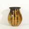 Large Jar or Vase Mounted on Yellow and Green Varnished Rope from Biot, South of France, 20th Century, Image 1