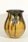 Frasco o jarrón grande sobre cuerda barnizada en amarillo y verde de Biot, sur de Francia, siglo XX, Imagen 3