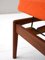 Fauteuil Inclinable et Ottomane par Folke Ohlsson pour Dux, 1960s, Set de 2 8