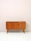 Credenza in teak con scrivania rimovibile, anni '60, Immagine 1