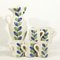 Ceramic Juice Service by Pablo Sanguino for Toledo, 1950s, Set of 8 1