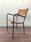 Iron Garden Chair with Armrests, Italy, 1940s 12