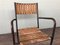 Iron Garden Chair with Armrests, Italy, 1940s 13