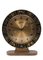 Brass Atlanta Zodiac Table Clock, Germany, 1972 1