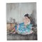 William Russell Flint, Cecelia Contemplating Europa, Color Prints, Set of 2 9