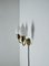 Brass and Opaline Glass 2-Arm Tulip Wall Lamp from Fog & Mørup, 1950s, Image 5