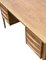 Danish Freestanding Oak Desk by Gunnar Nielsen Tibergaard 10