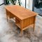 Danish Freestanding Oak Desk by Gunnar Nielsen Tibergaard, Image 6