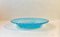 Pressed Uranium Blue Glass Bowl from Holmegaard, 1930s 2