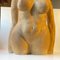 Italienische Vintage Terrakotta Skulptur eines üppigen nackten weiblichen Torsos, 1950er 2