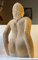 Sculpture Vintage en Terre Cuite de Torse Féminin Voluptueux Nu, 1950s 17