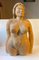 Escultura italiana vintage de terracota de torso femenino desnudo, años 50, Imagen 1