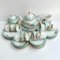 Antique Porcelain Tea Set for by C.Tielsch, Germany, 1900s, Set of 31 1