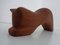 Large Danish Teak Cat Sculpture, 1960s, Image 2