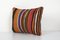 Vintage Turkish Striped Wool Cushion Cover, 2010s, Image 3