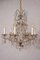 Ancient Mary Teresa Chandelier in Wrought Iron and Crystal, 1930s 3