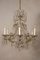 Ancient Mary Teresa Chandelier in Wrought Iron and Crystal, 1930s 2