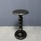 Black Wooden Side Table with Twisted Base 12