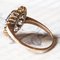 Vintage 18 Karat Gold Saphir & Diamant Ring, 1970er 6