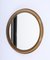 Mid-Century Italian Round Smoked Brown Acrylic Glass Wall Mirror from Guzzini, 1960s 7