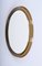 Mid-Century Italian Round Smoked Brown Acrylic Glass Wall Mirror from Guzzini, 1960s 5