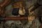Pannello con personaggi medievali in legno intagliato e policromo, XX secolo, Immagine 5