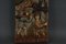 Panel de caza del siglo XX de madera tallada y personajes medievales policromados, Imagen 4