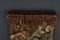 Panel de caza del siglo XX de madera tallada y personajes medievales policromados, Imagen 12