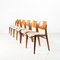 Teak Dining Chairs by Hartmut Lohmeyer for Wilkhahn, 1960s, Set of 6 2