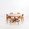 Teak Dining Chairs by Hartmut Lohmeyer for Wilkhahn, 1960s, Set of 6, Image 16