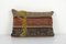 Fodera per cuscino in pelo di capra Kilim turco, Immagine 1