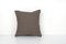 Turkish Kilim Lumbar Rug Cushion Cover in Wool with Stripes 4