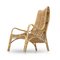 527 Rattan Armchair by Werther Toffoloni and Piero Palange for Gervasoni, 1950s 3