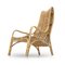527 Rattan Armchair by Werther Toffoloni and Piero Palange for Gervasoni, 1950s, Image 3