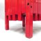 Roter Schirmständer von Ettore Sottsass für Poltronova 4