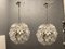 Murano Glass Flower Chandeliers by Paolo Venini for Veart, 1960s, Set of 2, Image 1