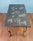 French Chinoiserie Brass & Marble Coffee Table, 1930s 2