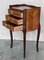 French Nightstands in Walnut with Drawers, 1940s, Set of 2 9