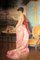 Ritratto di dama italiana con paesaggio fiorentino, 1890, olio su tela, con cornice, Immagine 3