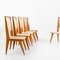 Mid-Century Dining Chairs by Vittorio Armellini, Italy, Set of 6 2