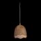 Lámpara colgante de colmena de mimbre y ratán, años 30, Imagen 6