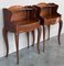 20th French Nightstands with Drawer and Open Shelf, 1910s, Set of 2, Image 5