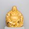 Golden Laughing Buddha in Porcelain, 20th Century 10