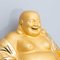 Buda sonriente dorado de porcelana, siglo XX, Imagen 7