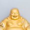Buda sonriente dorado de porcelana, siglo XX, Imagen 2
