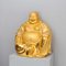 Golden Laughing Buddha in Porcelain, 20th Century 4
